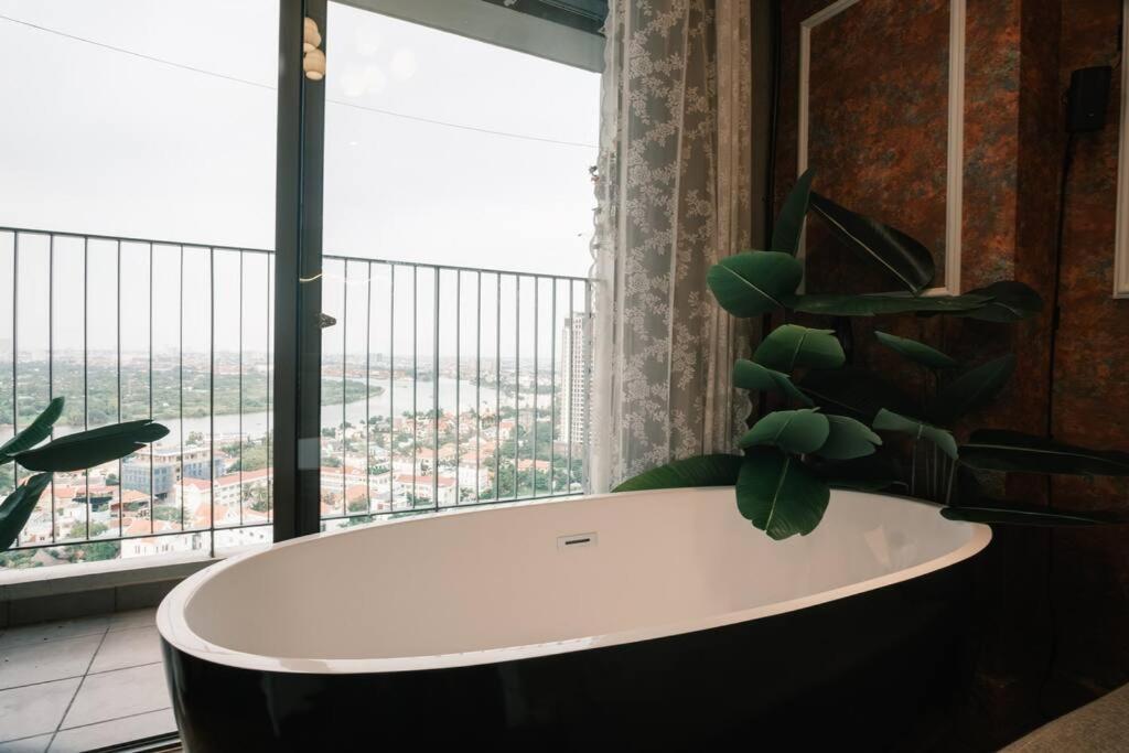 Masteri Riverview - Bathtub/Projector/Sound Sys Apartment TP. Hồ Chí Minh Ngoại thất bức ảnh